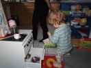 Sabine und Nils in unserer Wohnung