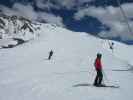 Melanie und Stefan auf der Piste 14b (22. Apr.)