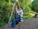 Nils und Sabine am Spielplatz Kellerwiese