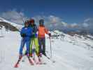 Sylvia, Andreas und ich auf der Schmiedingerpiste 1