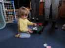 Nils, Mama und Papa im Haus meiner Eltern