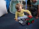 Nils und Mama im Haus meiner Eltern