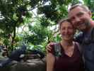 Sabine und ich in Asien in Randers Regnskov (23. Mai)