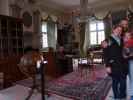 Sabine, ich und Nils im Gammel Estrup im Det Gr&oslash;nne Museum in Auning (23. Mai)