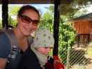 Sabine und Nils im LEGO Tog im Legoland Billund Resort (26. Mai)
