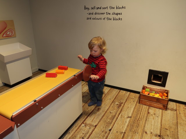 Nils im Experimentarium in Hellerup (31. Mai)
