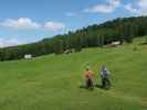 Ich und Tim auf der Steyrsbergerreith, 1.193 m (9. Juni)