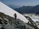 Irene und Reinhard zwischen Alpincenter Kaprun und Schmiedingerscharte (14. Juni)