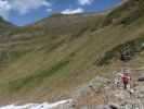 Irene am Krefelder Weg im Reichenbergkar (14. Juni)
