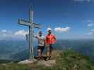 Christian und ich am Imbachhorn, 2.470 m (21. Juni)