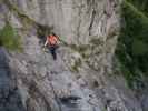 Klostertaler Klettersteig: Carmen im Abschnitt 1 'Devil's Start'