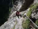 Klostertaler Klettersteig: Carmen im Abschnitt 2 'Bella Vista'