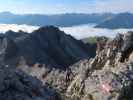 Angela zwischen Mittelstation der Vallugabahn und Stuttgarter H&uuml;tte (20. Juli)