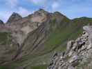 Roggspitze und Erlispitze vom Erlijoch aus (20. Juli)