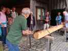 Lebendiges Handwerk: Zimmermann