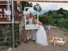 Thomas, ich, Sabine, Kathrin und ? beim Musikpavillon Payerbach