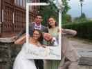 Kathrin, ?, Thomas und ? beim Musikpavillon Payerbach