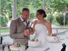 Thomas und Kathrin im Musikpavillon Payerbach