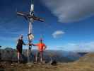 Evelyn und ich am Schafhimmel, 2.820 m (21. Sep.)