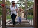 Sabine und Nils am Waldspielplatz Hirtenberg