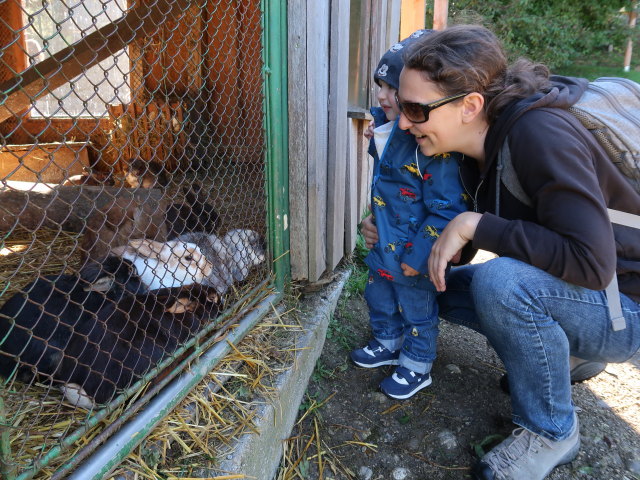 Nils und Sabine im Tierpark Buchenberg