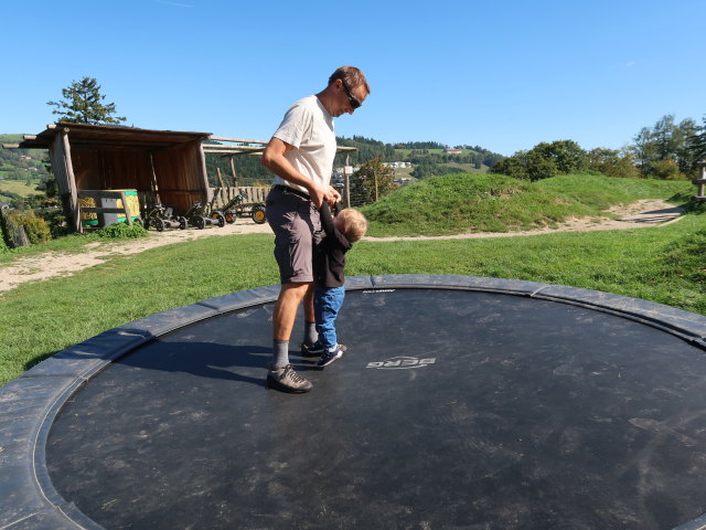 Ich und Nils im Tierpark Buchenberg