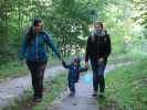 Ursa, Nils und Sabine zwischen Bahnhof Waidhofen an der Ybbs Schillerpark und Tierpark Buchenberg