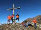 Ich, Melanie, Frank und Anna am Gumma, 2.316 m