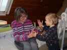 Mama und Nils im Haus meiner Eltern (20. Okt.)