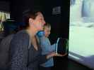 Sabine und Nils in der Ausstellung 'Planet der Tiere'