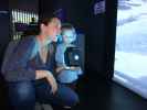Sabine und Nils in der Ausstellung 'Planet der Tiere'