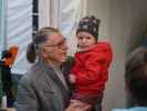 Papa und Nils am Heldenplatz