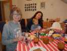 Mama, Nils und Sabine in unserer Wohnung