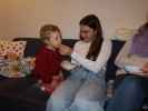 Nils, Anja Liv und Katja Lin in unserer Wohnung