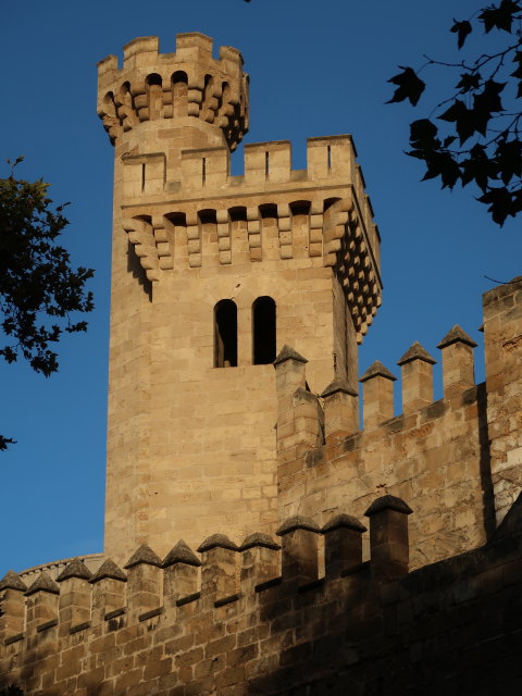 Palau dels Reis de Mallorca in Palma (12. Nov.)