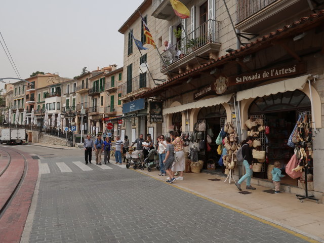 Carrer de la Marina in Port de S&oacute;ller (14. Nov.)