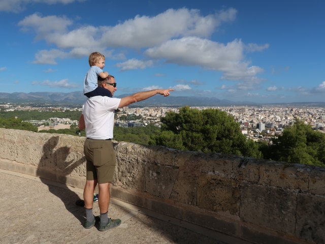 Nils und ich im Castell de Bellver in Palma (15. Nov.)