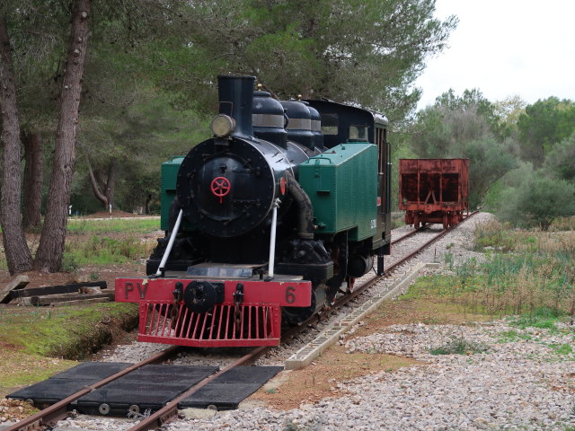 Parc Ferroviari i Museu de les Illes Balears in Es Ca&uuml;lls (16. Nov.)