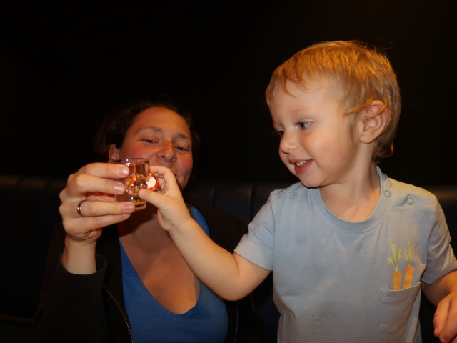 Sabine und Nils im Restaurant Golden Tap in Can Pastilla (16. Nov.)