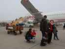 Sabine und Nils am Flughafen Wien-Schwechat, 179 m (12. Nov.)