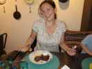 Sabine und Nils im Restaurant Wine & Food in Palma (14. Nov.)