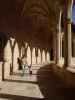 Sabine und Nils im Castell de Bellver in Palma (15. Nov.)