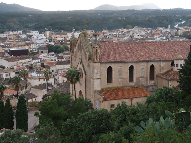 Esgl&eacute;sia de la Transfiguraci&oacute;n del Se&ntilde;or von der Almudaina d'Art&agrave; aus (21. Nov.)