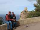Ich, Sabine und Nils beim Torre del Verger (24. Nov.)