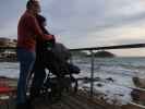 Ich und Sabine in der Carrer Cala en Basset in Sant Elm (24. Nov.)