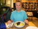 Ich im Restaurant Respira in Pollen&ccedil;a (26. Nov.)