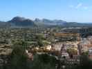 vom Mirador des Calvari in Pollen&ccedil;a Richtung Osten (27. Nov.)