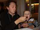Sabine und Nils im Restaurant Ca'n Mir 1945 in Pollen&ccedil;a (27. Nov.)