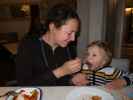 Sabine und Nils im Restaurant Ca'n Mir 1945 in Pollen&ccedil;a (27. Nov.)