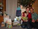 Nils, Sabine und ich in unserer Wohnung (26. Dez.)